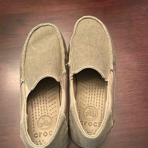 Boys Canvas Crocs